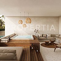 Stunning Mediterranean Inspired 2-Bedroom Villas In The Heart Of Berawa. Villas in Bali for Sale: Вилла в Берава (Чангу), Балиан за 20,9 млн. RUB. Leasehold. Предварительный просмотр фото #1