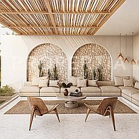 Stunning Mediterranean Inspired 2-Bedroom Villas In The Heart Of Berawa. Villas in Bali for Sale: Вилла в Берава (Чангу), Балиан за 269 тыс. USD. Leasehold. Предварительный просмотр фото #1