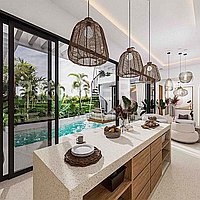 Stunning 2 Beds Coastal Villas Near Lima Beach Pererenan. Villas in Bali for Sale: Вилла в Переренан (Чангу), Балиан за 17,8 млн. RUB. Leasehold. Предварительный просмотр фото #1