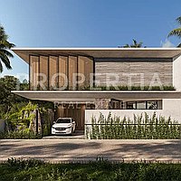 Beautiful Modern Contemporary Villa In Pererenan. Villas in Bali for Sale: Вилла в Переренан (Чангу), Балиан за 14 млрд. IDR. Leasehold. Предварительный просмотр фото #6