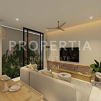 Contemporary Elegance Minutes From Cemagi Beach. Villas in Bali for Sale: Вилла в Цемаги, Балиан за 195 тыс. USD. Leasehold. Предварительный просмотр фото #2