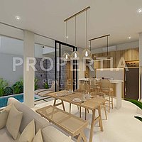 Contemporary Elegance Minutes From Cemagi Beach. Villas in Bali for Sale: Вилла в Цемаги, Балиан за 3,3 млрд. IDR. Leasehold. Предварительный просмотр фото #1