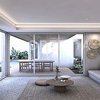 Modern Elegance Minutes From The Beach. Villas in Bali for Sale: Вилла в Цемаги, Балиан за 278 тыс. USD. Leasehold. Предварительный просмотр фото #2