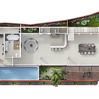 Unique Four-Bedroom Leasehold Villa with Mediterranean Touch Near Beaches in Cemagi. Villas in Bali for Sale: Вилла в Цемаги, Балиан за 571 тыс. USD. Leasehold. Предварительный просмотр фото #6