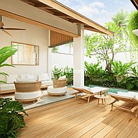 Royal Villa Seseh Beach Resort. Villas in Bali for Sale: Вилла в Цемаги, Балиан за 207 тыс. USD. None. Предварительный просмотр фото #7