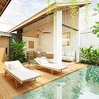 Royal Villa Seseh Beach Resort. Villas in Bali for Sale: Вилла в Цемаги, Балиан за 16,1 млн. RUB. None. Предварительный просмотр фото #2