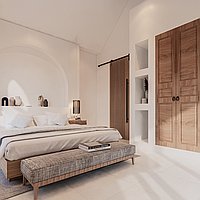 Splendid Two-Bedroom Villa with Elegant Architecture only 200 Meters to the Beach, in Cemagi. Villas in Bali for Sale: Вилла в Цемаги, Балиан за 255 тыс. USD. Freehold. Предварительный просмотр фото #6