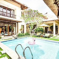 Three bedrooms balinese charm in Jimbaran. Villas in Bali for Sale: Vila di dalam Jimbaran, Bali untuk 6,5 Miliar IDR. Freehold. Pratinjau foto #10