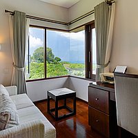 Impeccably presented Four-Bedrooms Freehold Villa with Ocean Vistas in Jimbaran. Villas in Bali for Sale: Вилла в Джимбаран, Балиан за 726 тыс. USD. Freehold. Предварительный просмотр фото #9