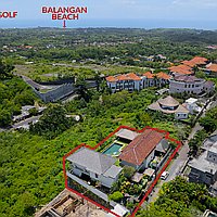 Impeccably presented Four-Bedrooms Freehold Villa with Ocean Vistas in Jimbaran. Villas in Bali for Sale: Вилла в Джимбаран, Балиан за 726 тыс. USD. Freehold. Предварительный просмотр фото #2