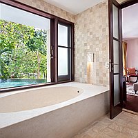 Four bedroom gated estate villa near Jimbaran beach. Villas in Bali for Sale: Вилла в Джимбаран, Балиан за 889 тыс. USD. Freehold. Предварительный просмотр фото #11