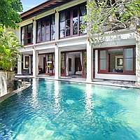 Four bedroom gated estate villa near Jimbaran beach. Villas in Bali for Sale: Вилла в Джимбаран, Балиан за 889 тыс. USD. Freehold. Предварительный просмотр фото #1