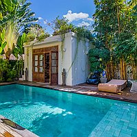 Homey Style Spacious Three-Bedroom Villa with Long Lease in Tegal Cupek. Villas in Bali for Sale: Вилла в Керобокан, Балиан за 499 тыс. USD. Leasehold. Предварительный просмотр фото #9