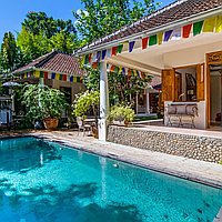 Homey Style Spacious Three-Bedroom Villa with Long Lease in Tegal Cupek. Villas in Bali for Sale: Вилла в Керобокан, Балиан за 499 тыс. USD. Leasehold. Предварительный просмотр фото #15