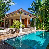 Homey Style Spacious Three-Bedroom Villa with Long Lease in Tegal Cupek. Villas in Bali for Sale: Вилла в Керобокан, Балиан за 499 тыс. USD. Leasehold. Предварительный просмотр фото #8