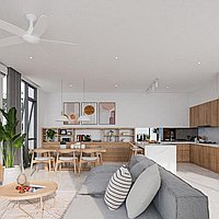 Modern stunning three bedroom villa in Bumbak. Villas in Bali for Sale: Вилла в Керобокан, Балиан за 411 тыс. USD. Leasehold. Предварительный просмотр фото #4