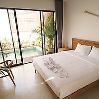 Affordable two-bedroom villa in Bumbak for lease. Villas in Bali for Sale: Вилла в Керобокан, Балиан за 229 тыс. USD. Leasehold. Предварительный просмотр фото #9