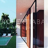Luxury Modern Villa In Kerobokan. Villas in Bali for Sale: Вилла в Керобокан, Балиан за 248 тыс. USD. Leasehold. Предварительный просмотр фото #8