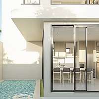 Stunning Three-Bedroom Off-Plan Villa with Dubai’s Architectural Style in Kerobokan. Villas in Bali for Sale: Вилла в Керобокан, Балиан за 459 тыс. USD. Leasehold. Предварительный просмотр фото #1