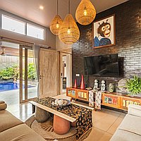 Charming 3-bedroom villa with rice field view near Bumbak. Villas in Bali for Sale: Вилла в Керобокан, Балиан за 219 тыс. USD. Leasehold. Предварительный просмотр фото #4