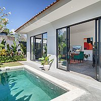 Stylish Fully Furnished Two-Bedroom Villa in Kedampang: Prime Investment or Private Residence. Villas in Bali for Sale: Вилла в Керобокан, Балиан за 207 тыс. USD. Leasehold. Предварительный просмотр фото #1