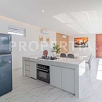 Stunning Modern Villa In Kerobokan. Villas in Bali for Sale: Вилла в Керобокан, Балиан за 350 тыс. USD. Leasehold. Предварительный просмотр фото #2