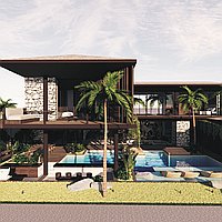 Modern Tropical Four Bedroom Villa with High ROI Potential in Up-and-Coming Semer Area. Villas in Bali for Sale: Вилла в Керобокан, Балиан за 700 тыс. USD. Leasehold. Предварительный просмотр фото #4