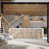 Modern villa with rooftop entertainment in prime Bumbak area. Villas in Bali for Sale: Вилла в Керобокан, Балиан за 287 тыс. USD. Leasehold. Предварительный просмотр фото #7