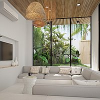 Modern villa with rooftop entertainment in prime Bumbak area. Villas in Bali for Sale: Вилла в Керобокан, Балиан за 287 тыс. USD. Leasehold. Предварительный просмотр фото #5