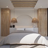 Modern villa with rooftop entertainment in prime Bumbak area. Villas in Bali for Sale: Вилла в Керобокан, Балиан за 287 тыс. USD. Leasehold. Предварительный просмотр фото #9