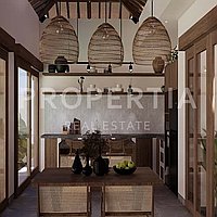 Stunning Modern-Traditional Villa. Villas in Bali for Sale: Вилла в Керобокан, Балиан за 13,3 млн. RUB. Leasehold. Предварительный просмотр фото #1