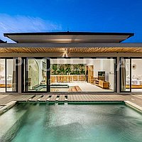 Beautiful Modern Villa In Kerobokan. Villas in Bali for Sale: Вилла в Керобокан, Балиан за 222 тыс. USD. Leasehold. Предварительный просмотр фото #13