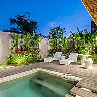 Beautiful Modern Villa In Kerobokan. Villas in Bali for Sale: Вилла в Керобокан, Балиан за 222 тыс. USD. Leasehold. Предварительный просмотр фото #12