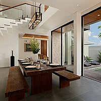 Modern contemporary freehold villa in Kerobokan. Villas in Bali for Sale: Вилла в Керобокан, Балиан за 533 тыс. USD. Freehold. Предварительный просмотр фото #4