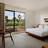 Modern contemporary freehold villa in Kerobokan. Villas in Bali for Sale: Вилла в Керобокан, Балиан за 533 тыс. USD. Freehold. Предварительный просмотр фото #11