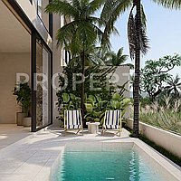 Stunning Modern 2 Bedroom Villas In Kerobokan. Villas in Bali for Sale: Вилла в Керобокан, Балиан за 141 тыс. USD. Leasehold. Предварительный просмотр фото #4