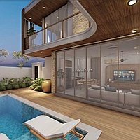 3 BEDROOM SUITE VILLA BALANGAN. Villas in Bali for Sale: Вилла в Кута, Балиан за 17,5 млн. RUB. None. Предварительный просмотр фото #1