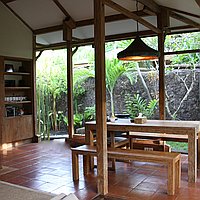 Nature-Style One-Bedroom Villa with Private Pool, Garden, and Fish Pond in Gili Trawangan. Villas in Bali for Sale: Вилла в Ломбок, Балиан за 300 тыс. USD. Freehold. Предварительный просмотр фото #4