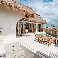 Modern Boho Style Villa In Munggu. Villas in Bali for Sale: Вилла в Мунггу, Балиан за 3,0 млрд. IDR. Leasehold. Предварительный просмотр фото #16