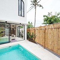 Beautiful Tropical Villa Minutes From Canggu. Villas in Bali for Sale: Вилла в Балиан за 201 тыс. USD. Leasehold. Предварительный просмотр фото #7