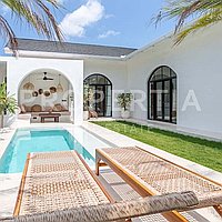 Charming Mediterranean Villa In Bingin. Villas in Bali for Sale: Вилла в Бингин, Балиан за 250 тыс. USD. Leasehold. Предварительный просмотр фото #13