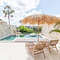 Stunning Villa With Ricefield And Mountain Views. Villas in Bali for Sale: Vila di dalam Babakan, Bali untuk 4,2 Miliar IDR. Leasehold. Pratinjau foto #13