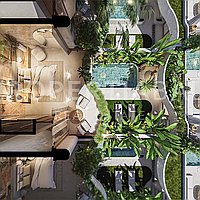 Stunning Mediterranean Villas With Ocean Views In Uluwatu. Villas in Bali for Sale: Вилла в Улувату, Балиан за 296 тыс. USD. Leasehold. Предварительный просмотр фото #17