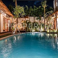 Luxurious Mediterranean Villa In Umalas. Villas in Bali for Sale: Вилла в Умалас, Балиан за 614 тыс. USD. Leasehold. Предварительный просмотр фото #17