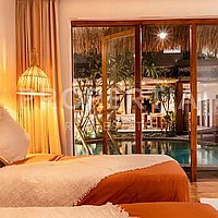 Luxurious Mediterranean Villa In Umalas. Villas in Bali for Sale: Вилла в Умалас, Балиан за 614 тыс. USD. Leasehold. Предварительный просмотр фото #2