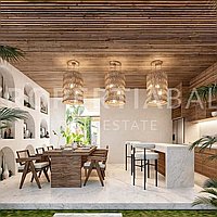 Mediterranean Tropical Villa In Bingin. Villas in Bali for Sale: Вилла в Бингин, Балиан за 268 тыс. USD. Leasehold. Предварительный просмотр фото #7