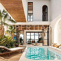 Mediterranean Tropical Villa In Bingin. Villas in Bali for Sale: Вилла в Бингин, Балиан за 268 тыс. USD. Leasehold. Предварительный просмотр фото #1