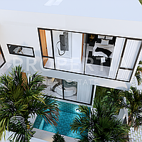 Exquisite Modern Tropical Villa In Padonan. Villas in Bali for Sale: Вилла в Padonan, Балиан за 195 тыс. USD. Leasehold. Предварительный просмотр фото #3