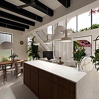 Luxury 2-bedroom mediterranean-inspired villas in Ungasan - Special price for a quick sale!. Villas in Bali for Sale: Вилла в Bukit South, Балиан за 186 тыс. USD. Leasehold. Предварительный просмотр фото #5