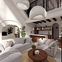 Luxury 2-bedroom mediterranean-inspired villas in Ungasan - Special price for a quick sale!. Villas in Bali for Sale: Вилла в Bukit South, Балиан за 186 тыс. USD. Leasehold. Предварительный просмотр фото #2